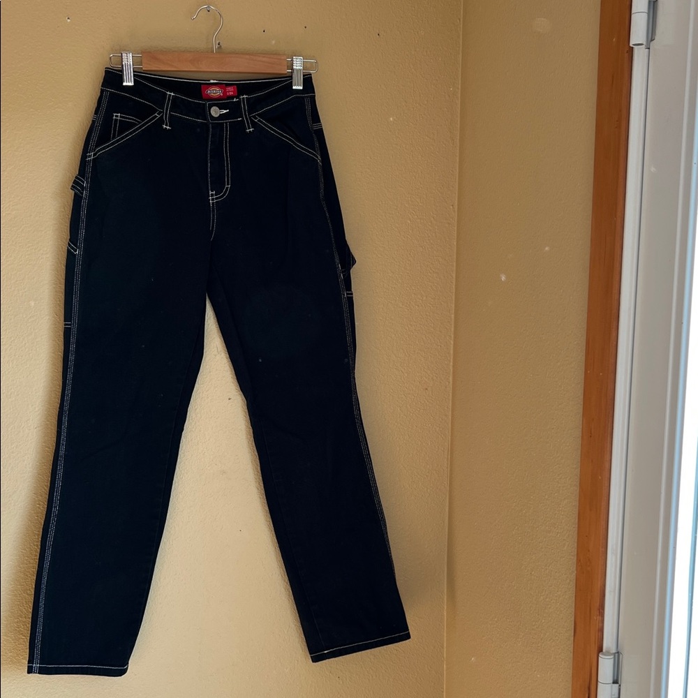 EUC Dickies Carpenter Jeans Black 0/24 Womens